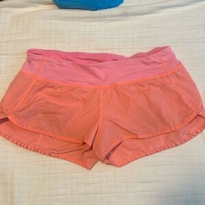 Lululemon speed shorts